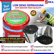 SUPER SEND BAND LEM "KECIL"PANJANG 1 METER / LEM GENTENG ASBES ATAP BOCOR BAGUS PIPA MELELEH MATAHARI