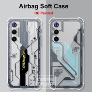 For Nubia Red Magic 10Air NX789J Case Red Magic 10 Pro+ Clear Airbag Silicone TPU Shockproof Back Co