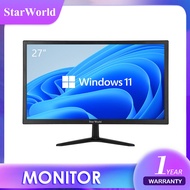 StarWorld LED monitor  จอมอนิเตอร์ 27" Wide screen (จอคอมพิวเตอร์) IPS รับประกัน 1 ปี