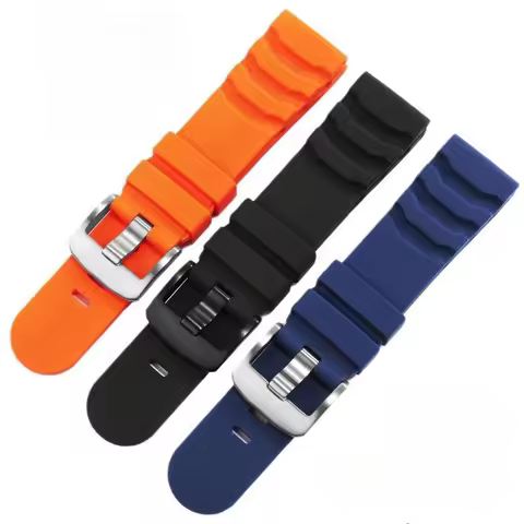 24mm Silicone watch strap for Luminox XS3749 3789 3741 3745 Men's Waterproof sports Bracelet Belt Wa