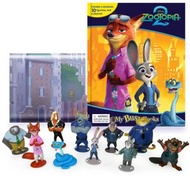 Disney Zootopia 2 優獸大都會2 My Busy Books 故事書公仔套裝｜附10款角色公仔及遊戲墊｜Judy Nick 兒童禮物