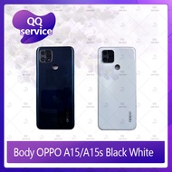 Body OPPO A15/A15s Parts Middle Case With Back Cover Mobile Phone Spare Good Quality QQ service