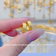 Original Titanium Women's Gold Earing 916 Earrings