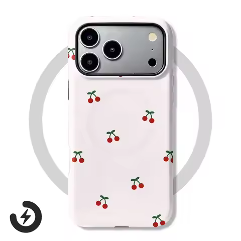 Cute Cherry Magnetic Phone Case For Honor 200 100 90 70 Pro Magic 7 8 6 Lite X9a X9b X9c X9d 2 IN 1 