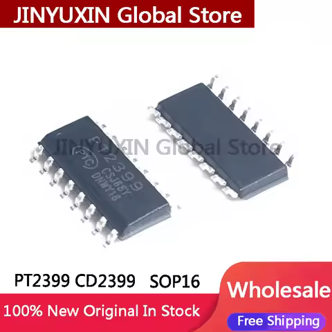 10-100Pcs PT2399 CD2399 SOP-16 Reverb Audio Processing IC IN Stock Wholesale