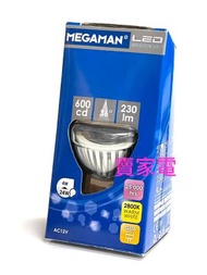 曼佳美 - ER2304 20H36D GU4 2800K 12V MR11 MEGAMAN 曼佳美