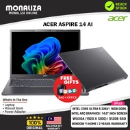 Acer Aspire 14 AI Laptop (A14-52M-51NE) INTEL CU5 226V | INTEL ARC GRAPHICS 130V