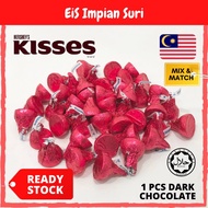 (Mix & Match) HERSHEYS Kisses Dark Chocolate 1 Piece Coklat