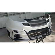 perodua alza bodykit depan material fiber bumper  alza bodykit murah betong bodykit