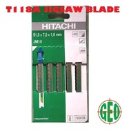 HITACHI JM10 (T118A) JIGSAW BLADES (PACK OF 5PCS)