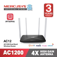 Mercusys AC12 AC1200 Dual Band Wireless Router