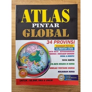 Big Atlas 31x24 cm2 Global Indonesia World Full Color All Kalangan