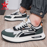 Popular G5 Four Seasons Fashionable Breathable Casual Trendy Men's Shoes Ultra-Light Elastic Lace-Up