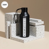 Tumbler Vacuum Flask TS-108X Black Solid Heat and Cold Resistant Drinking Bottle 450ML