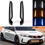 For Honda Civic Type R FL5 2023+ LED Daytime Running Light DRL Fog Lamp w/ Dynamic Sequential Turn S