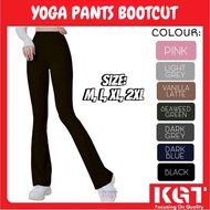 KGT Yoga BOOTCUT size M-2XL Perempuan A988 Ladies Legging Yoga BOOTCUT