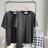 [100% Original] Coach full-print T-shirt (Charcoal grey)