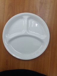 🔥MEGA SALE 🔥 Corelle divided plate 26 cm Plain 🔥