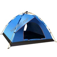 NATURE CAMP STORE CAMPING TENT AUTO TENT SIZE 200CMX200CM FOR 3-4 PERSON