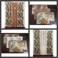 MOCHA MOUSE RING CURTAIN SOLD PER PIECE AND 3IN1 7FT/85INCHES LENGTH 8RINGS