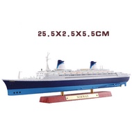 1:1250 RMS Titanic lusitania mauretania normandie britannio France Cruise Mô hình tàu Atlas Diecast 