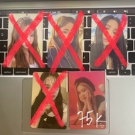 Pc Photocard karina winter aespa anniversary sg23 sticker cashbee forever savage next level black ma