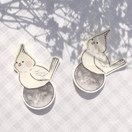 玄鳳鸚鵡 貼紙 | 月亮女神