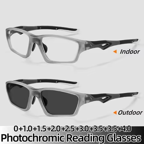 Intelligent Progressive Multifocal Lenses TR90 Sports Reading Glasses Near&Far Bifocal Eyewear Outdo