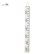 Baby Growth Chart Canvas Measuring Rulers for Kids Room Decor,Nursery Removable Height and Growth Ch