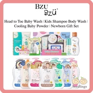 BZU BZU Head to Toe Baby Wash | Kids Shampoo Body Wash | Cooling Baby Powder | Newborn Gift Set
