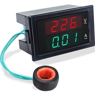 KETOTEK Digital Ammeter Voltmeter AC 80V-300V 100A, Panel Multimeter 2in1 110V/220V, Volt Amp Meter 