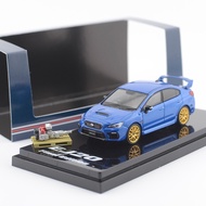 HOBBY JAPAN 1/64 HJ642021FBL SUBARU WRX STI EJ20 FINAL EDITION FULL PACKAGE WITH ENGINE DISPLAY MODE