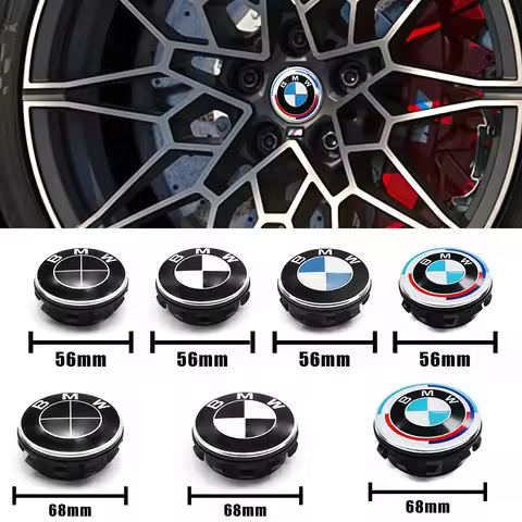 4Pcs 56/68mm Floating Wheel Center Caps Auto Accessory For BMW E46 X2 X1 X3 X4 X5 X6 G07 G86 G80 E84