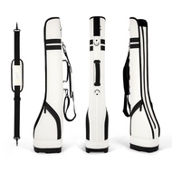 PLAYEAGLE Premium PU Golf Half Bag Light Weight Golf Sunday Bag Waterproof Golf Practice Bag Can Put