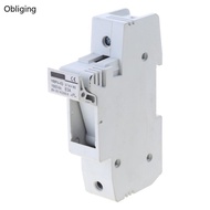 BLING 14x51mm PV DC Fuse Rail Mounted Midget- Fuse Holder DC Miniature Circuit-Breaker