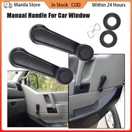 Universal Auto Car Plastic Window Crank Door Handle Replacement Part Black Car Door WIndow Handle
