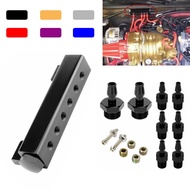 1/8" NPT 6 Port Vacuum Manifold Kit fit Turbo Boost Intake Manifold For BMW