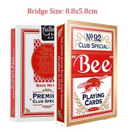 Bee Playing Cards NO.92 Club Special Deck Bridge Size USPCC Poker Magic Card Games Mgaic Tricks Prop