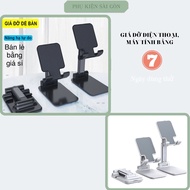 Desktop Phone Stand for iPad, Tablet, Rugged Design, Foldable and Multi-Adjustable