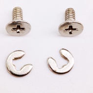 for NEW 3DS XL/LL NEW 3DS Back Battery Cover Screw Replacement Parts