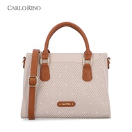 Carlo Rino Beige Boho Chic Bag