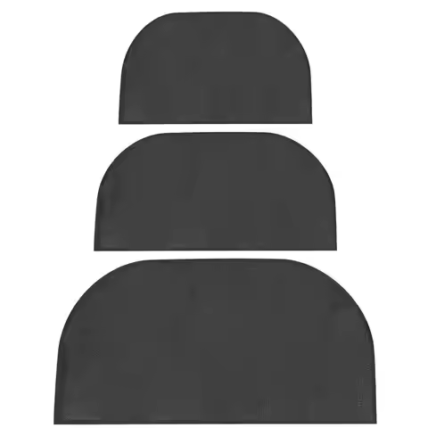 Fireproof Fireplace Mat Heat Resistant Grill Mats For Outdoor Grill Deck Protector Non Slip Kitchen 