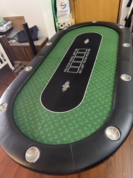 專業德州撲克賭檯連杯架 (可對摺 ) poker枱