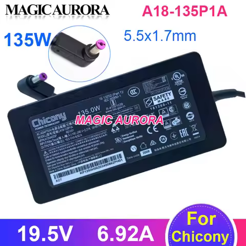 Original Chicony A18-135P1A 19.5V 6.92A 135W Charger For Acer ASPIRE 7 SERIES NITRO 5 N17C2 AN515-55