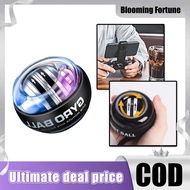 Power Gym Gyroscope LED Wrist Gyro Ball Bright Muscle Force Gyroscope Wrist Power Training Ball Gym 