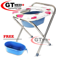 Foldable Toilet Seat + Urine Tray Kerusi tandas duduk dewasa / Bangku tandas duduk / Kerusi tandas duduk wanita hamil