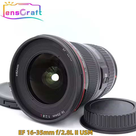 98%new EF 16-35mm f/2.8L II USM Lens for Canon EOS 5D Mark IV 5D3 6D Mark II 6D 7D 7D2 90D 80D 77D 5