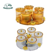 [Garende] Condiment Jars Dustproof Seasoning Boxes Elegant Candy Containers Food Storage for Housewa