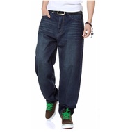 Men's Loose Skateboard Pants Men's Large Size Jeans Hip Hop Pants