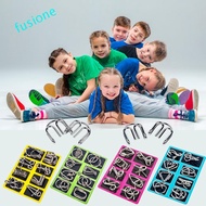FUSIONEDGE 3D Montessori Puzzle Kids Gifts 8pcs 3d Puzzle Wire Cognition Games Brainteasers Games Fu
